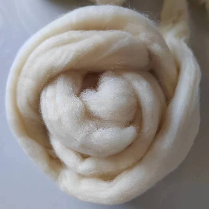 Poke poking music base wool small yellow wool filling wool strip wool felt poking music easy to shape good felt small yellow wool