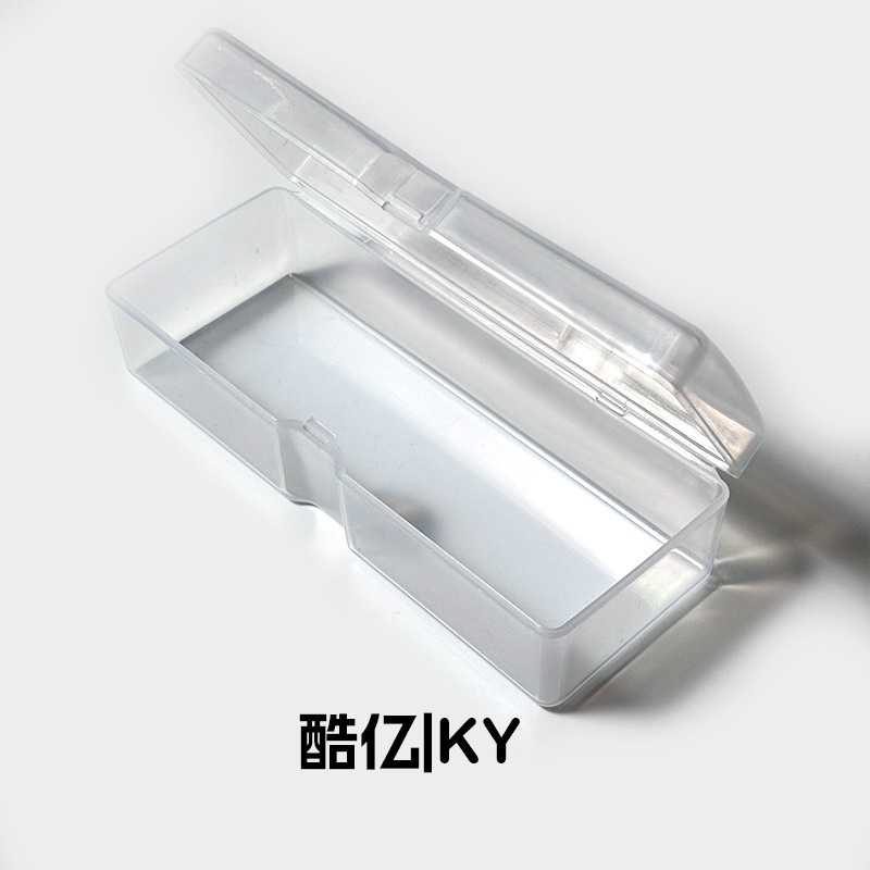 Manufacturer Wholesale Sunglasses Reading Glasses Myopia Plastic Glasses Case Large Frame Student Ultra-Light Transparent Mirror Case Plastic