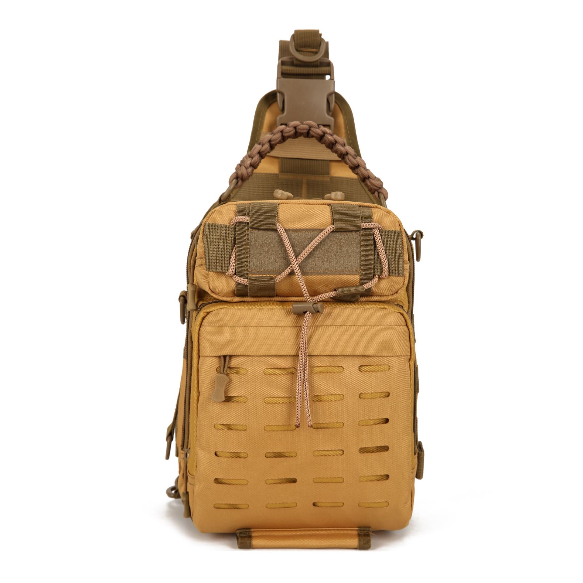 Bolso de Pecho Táctico para Hombre de Tela Oxford, Impermeable y Transpirable para Deportes al Aire Libre