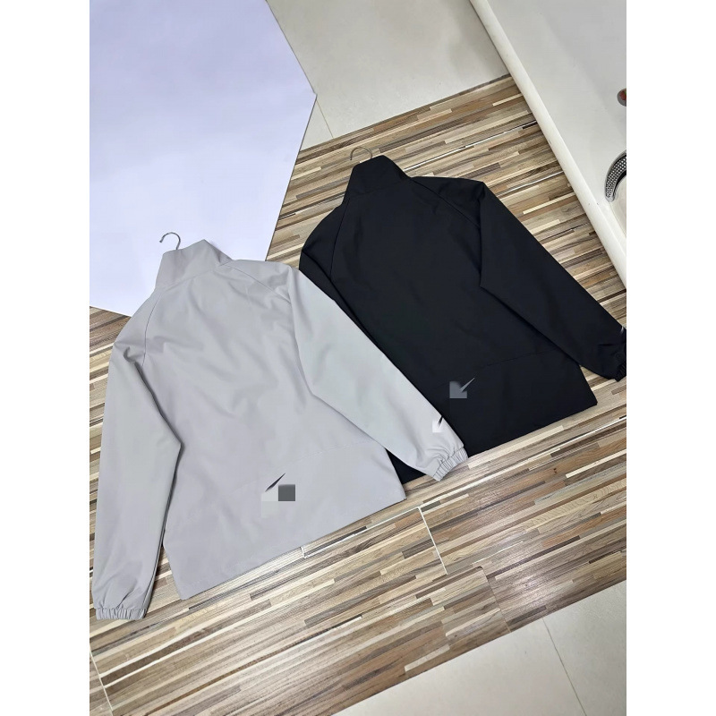 Sports Jacket for Men, New Spring and Autumn Cycling Wear, Casual Running Jacket, Stand-Up Collar, Waterproof and Windproof Outdoor Fitness Jacket