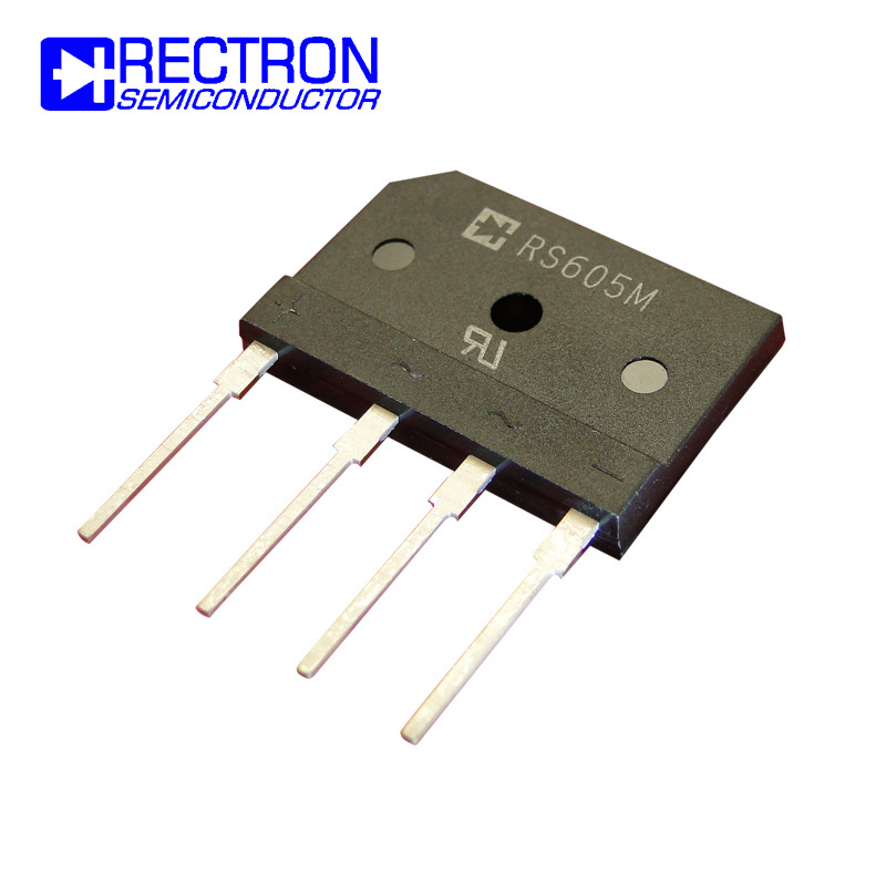 桥堆整流器RECTRON  RS1507M  1000V GBJ15M台湾丽正电子原厂现货