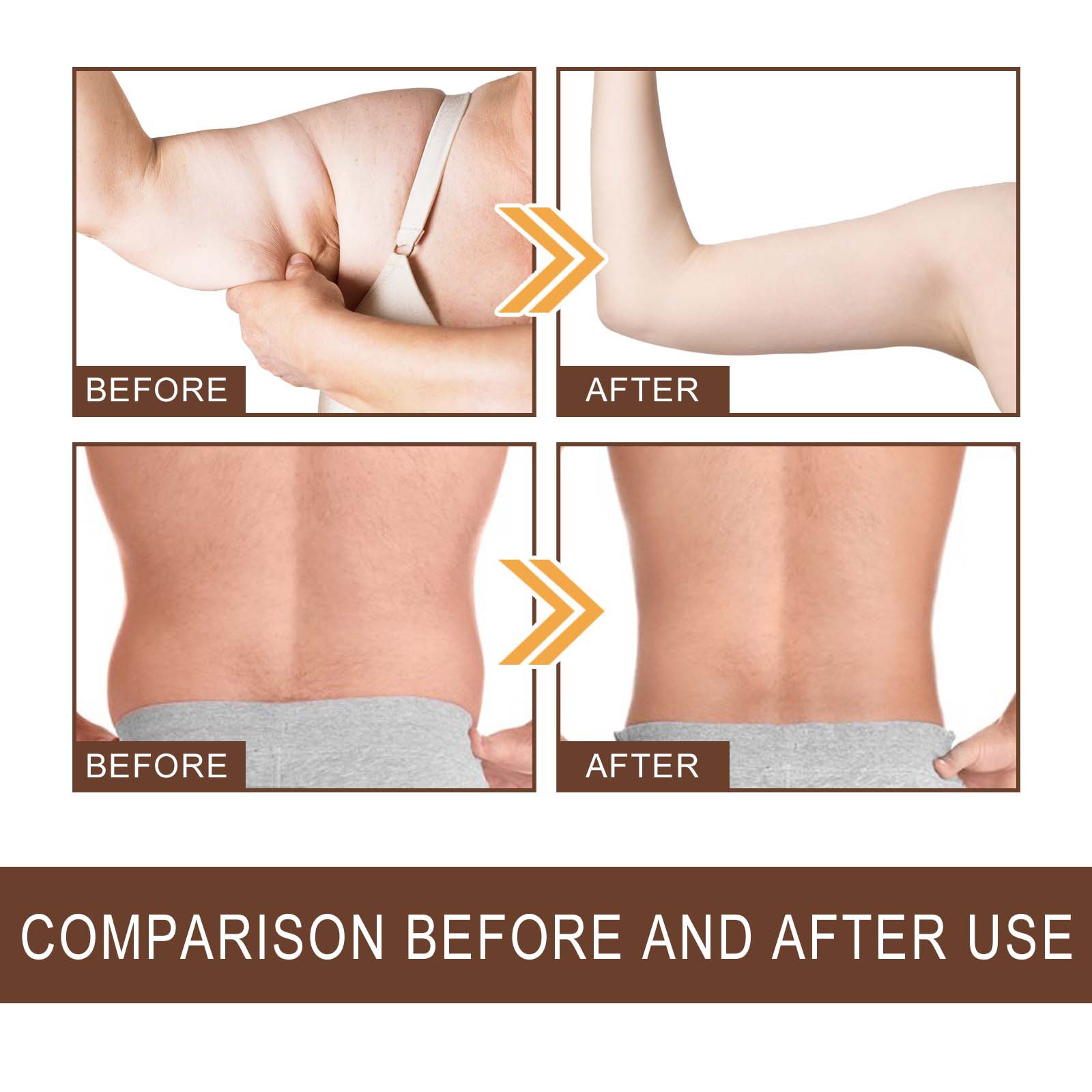 EELHOE Ginger Slim Body Shower Gel deeply cleanses, shapes waist, tightens belly, ginger essence moisturizes, shapes and tightens skin_voghion.com