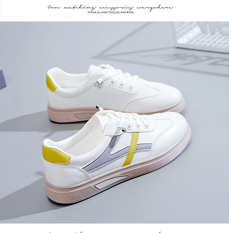 Kleine Witte Schoenen Dames S Lente Nieuwe Sport Koreaanse Versie Alle Match Student Platte Casual D_voghion.com
