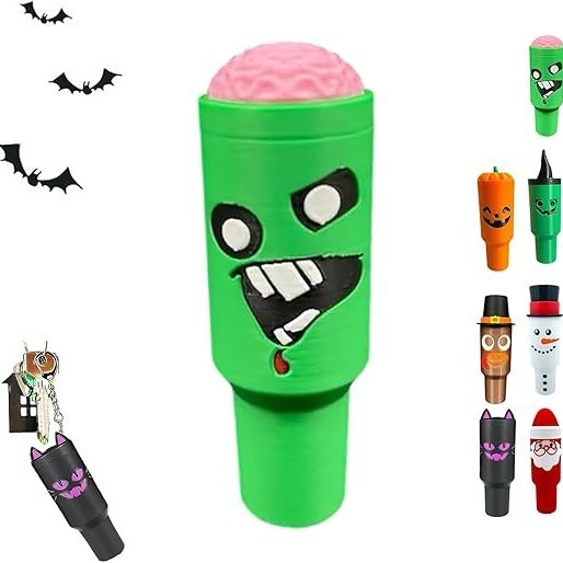 Holiday Edition Mini Tumbler Keychain Container|undefined