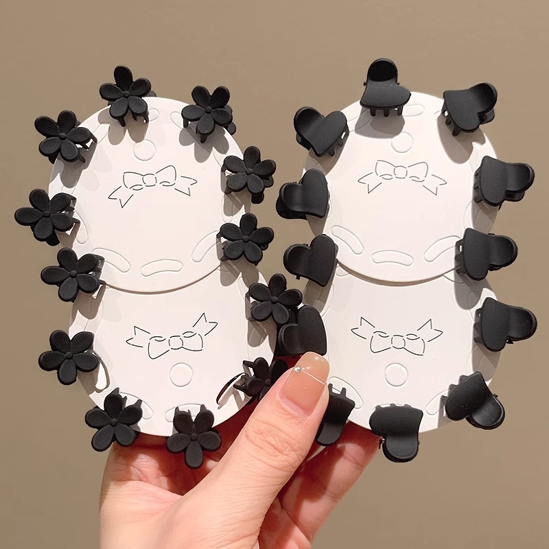 Princesa negra cabeza pequeña agarra pinza de cabello para mujer 2025 nuevo clip de frangeo clip clip de cabello roto clip de frente