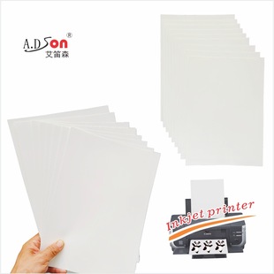 Foreign trade supply water sticker ceramic blank transfer paper inkjet white background dark water transfer paper transfer film
