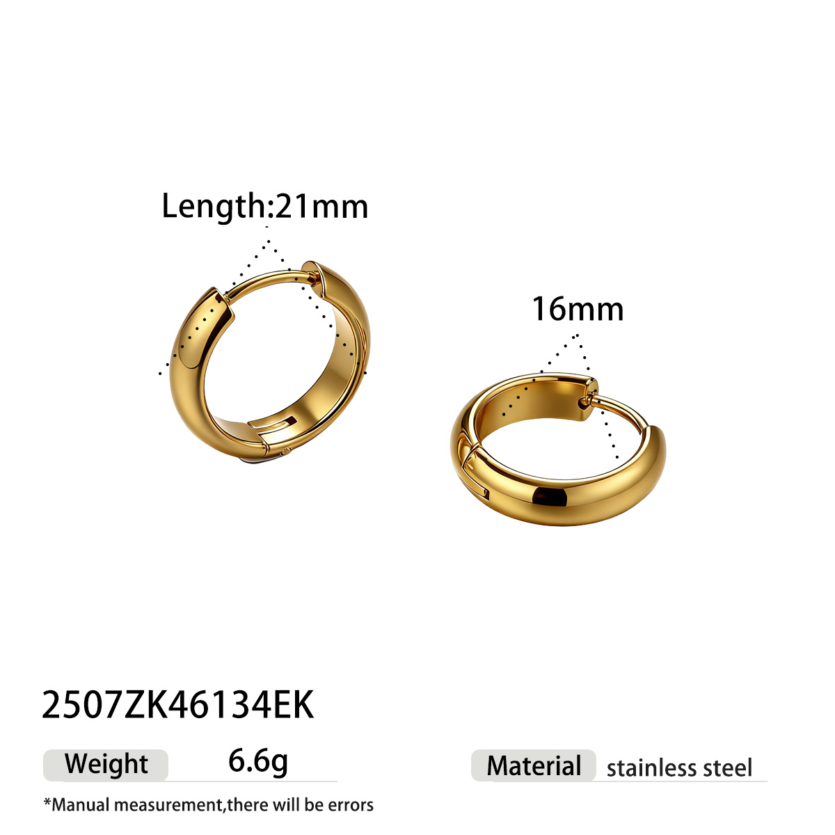 Taina europa y americana pendientes de acero inoxidable lujoso ligero de alto nivel brillante chapado en oro y plata pendientes de color contraste transfronterizos pendientes calientes image 15