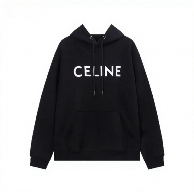 Cel New Style Printed Hooded Sweatshirt with Cotton Terry Texture, Unisex Casual Loose Hoodie Jacket for Women