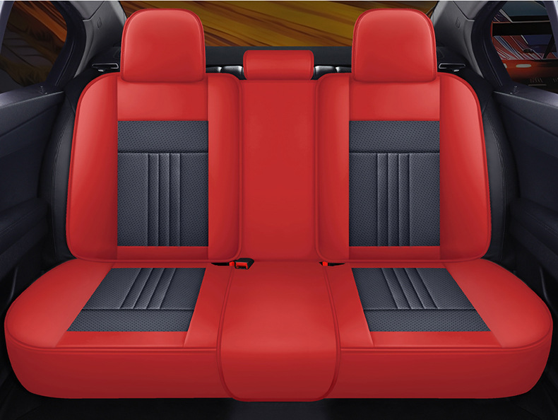 New Car Seat Cover All-Inclusive Full Leather Four-Season Universal Seat Cushion Special Nappa Leather Seat Cover Breathable Cushion Wholesale