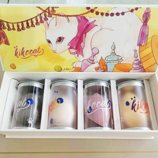 in stock gift box tinplate single non-latex wet and dry dual-use diagonal beauty egg cleansing powder puff beauty tool