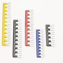 TB/TD接线端子排短接片连接片4位6位12位10位边插片短接条15A