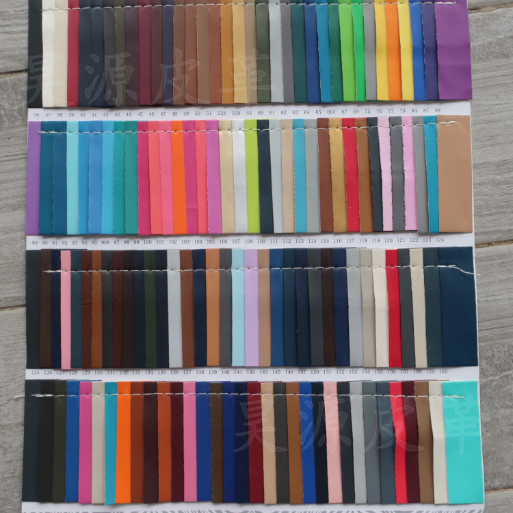 弹力DE-7细手掌纹pu皮革柔软手感服装包边箱包手袋人造革仿皮面料