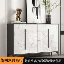 全铝合金鞋柜大容量超大家用门口餐厅防水防晒现代简约轻奢玄关柜