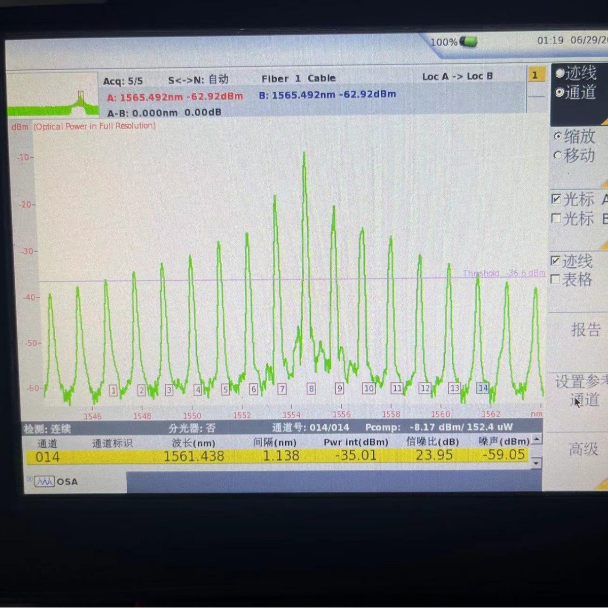 ��ԭװ���ڡ�VIAVI 5800V2 10G 100G�ֳ��������SDH OTN  Ethern