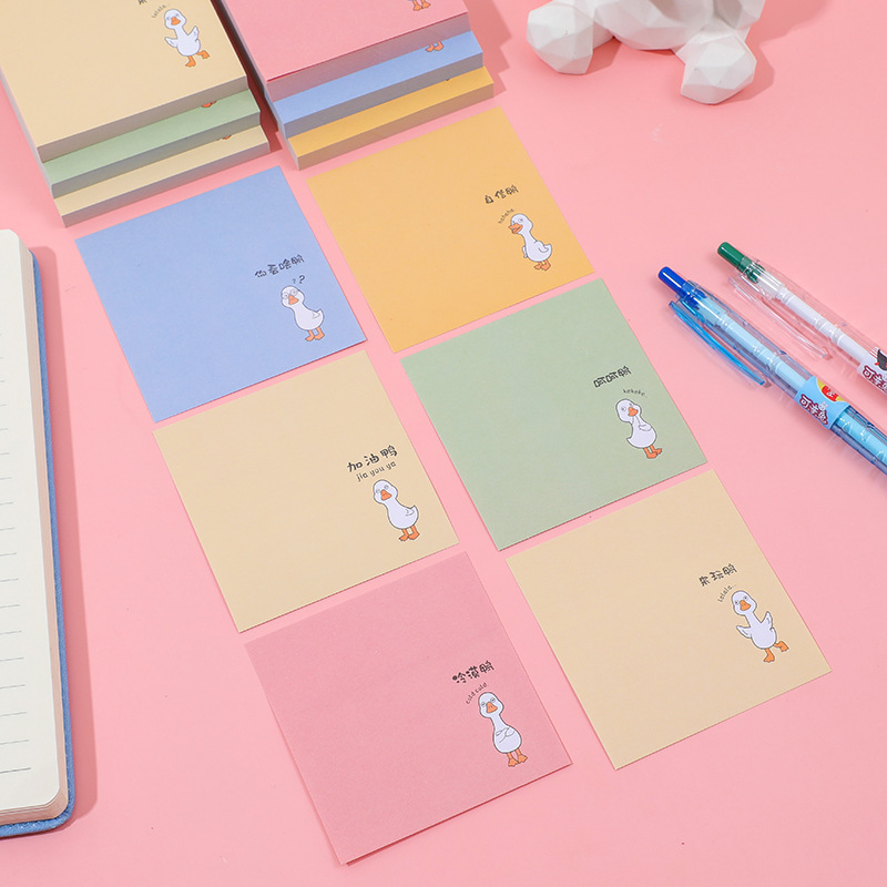 Nota adhesiva para el famoso estudiante de la Escuela Especial de alta apariencia estilo chino simple nota adhesiva para la marca famosa de la Universidad