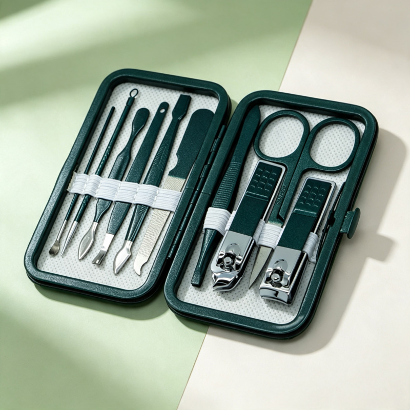Shenzhen Baolong 18-teiliges Schönheits-Maniküre-Set des Herstellers, Maniküre-, Augenbrauen- und Pediküre-Set