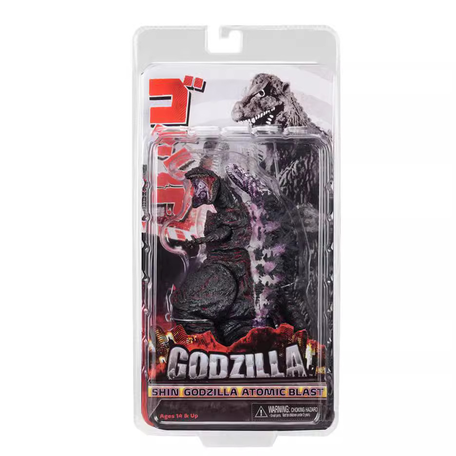 NECA real Godzilla película 2016 despertar Godzilla nuevo nuclear Godzilla móvil modelo de juguete