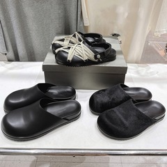 RO2025新型カップルの丸い頭のレトロな足を踏んで怠け者の包頭のスリッパのファッション的なカジュアルなベーケンミュラーのスリッパを漕ぎます。