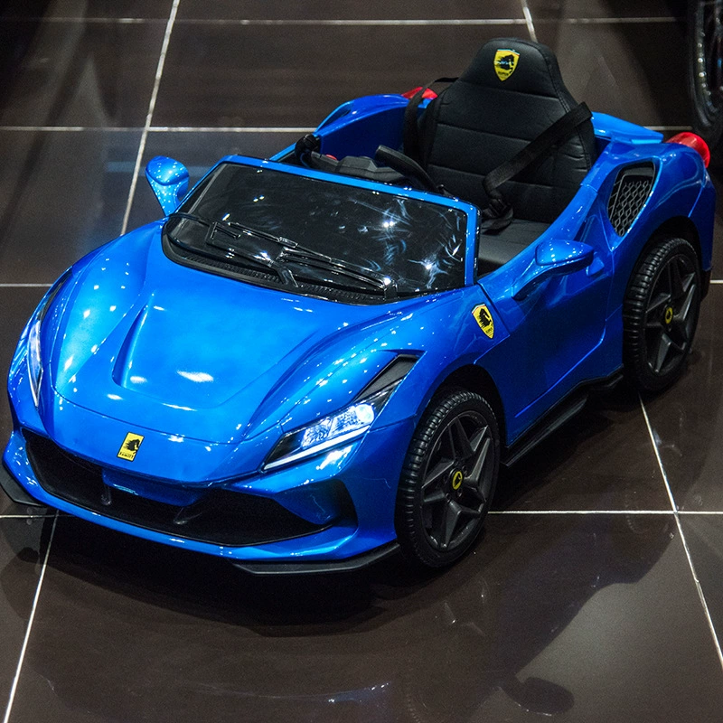 Ferrari игрушечный электромобиль, полноприводный транспорт с сиденьем, пульт дистанционного управления, для 1–12 лет
