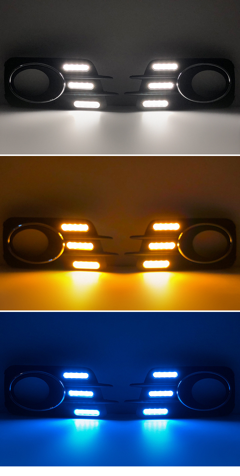 Suitable for Volkswagen 10-12 Tiguan Daytime Running Lights Volkswagen Tiguan Daytime Running Lights