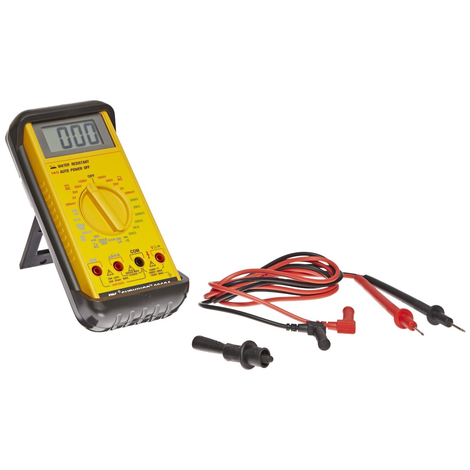 BK Precision 2860A 防溅 /防震万用表1500V 精度0.5％