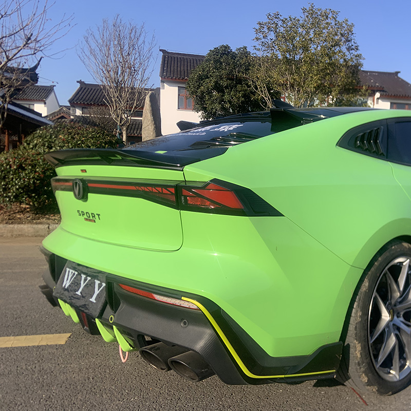 Suitable for Changan univ Blade Rear Wing univ Modified Top Wing Special Trunk Small Pressure Tail Sports Fixed Wind Wing
