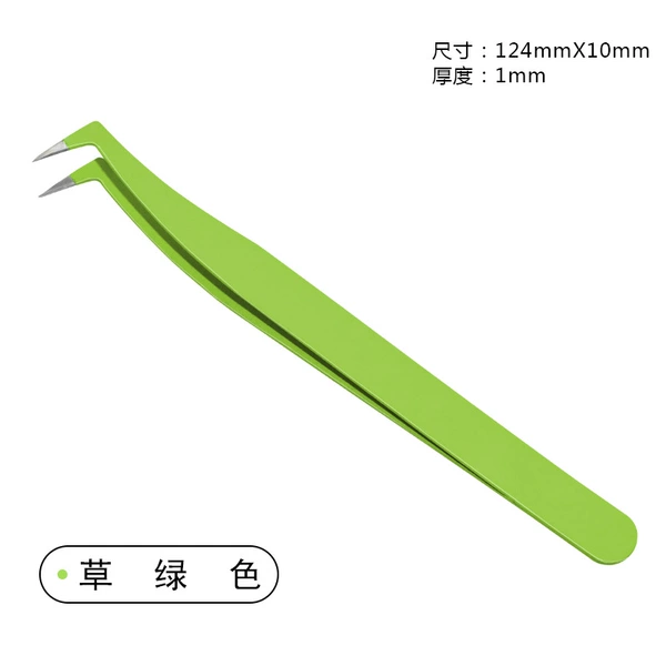 (Enchanting simplified) grass green eagle mouth clip