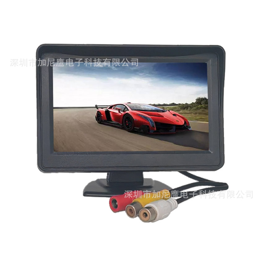 Garni Eagle 4.3inch 5inch Ahd Monitor Cvbs High-Definition Surveillance Thermal Imaging Screen 2-Way Video Switching Rca