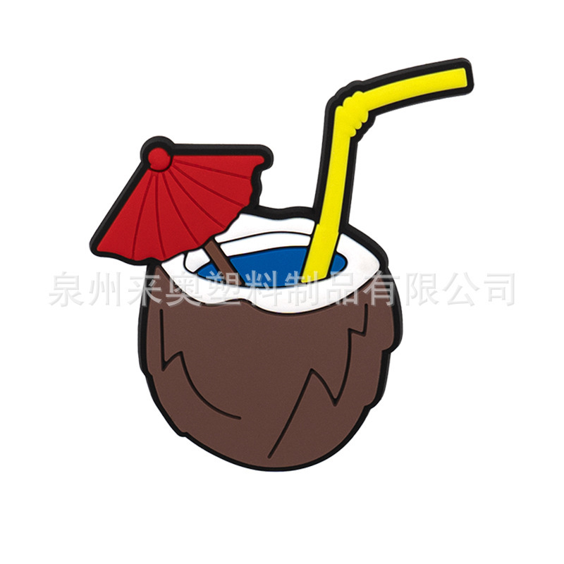 国境を越えて人気のEVAビーチバッグ花洞バッグ花部品diy装飾ボタン漫画金粉博格バッグ花アクセサリー|undefined