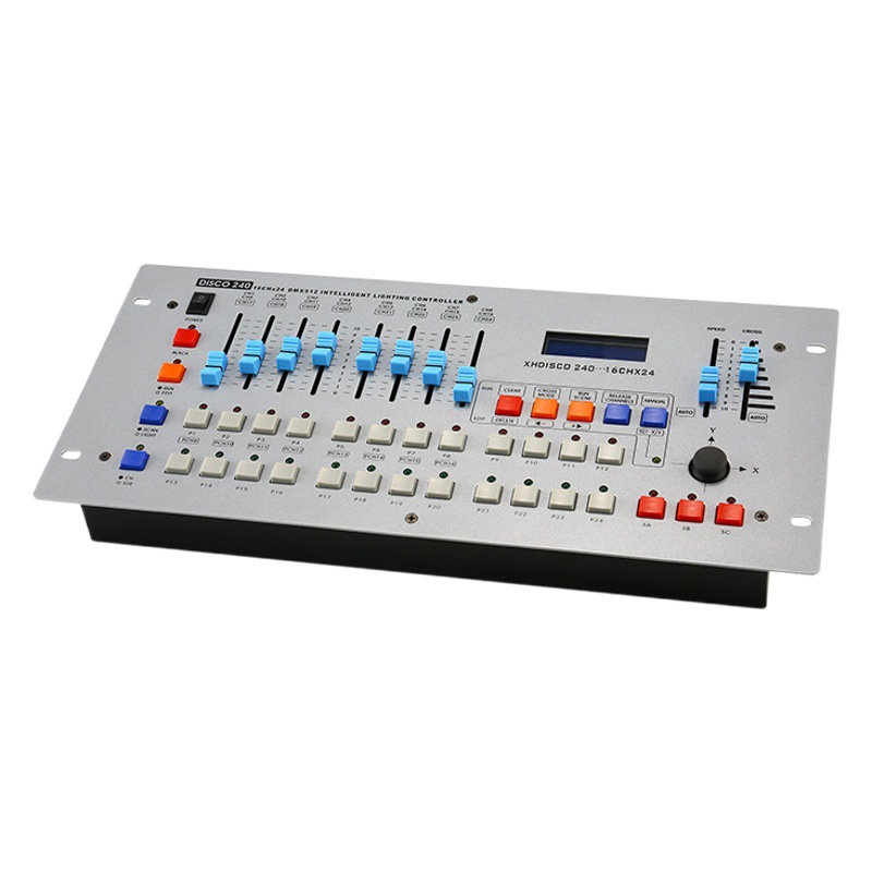 Etapa de iluminación 240 consola DMX512 señal boda rendimiento haz luz par luz consola de iluminación