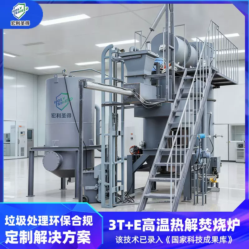 1吨工厂垃圾焚烧炉环保规格工业垃圾焚烧设备小型垃圾焚烧炉