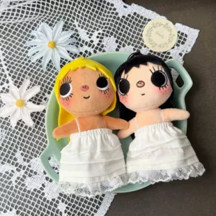 Кукольная юбка 10 см длинноногая для BJD 6