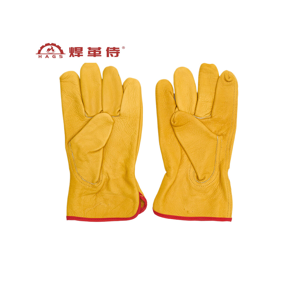 Guantes de trabajo resistentes al desgarro, resistentes al desgaste, resistentes al deslizamiento, aislamiento térmico, protección laboral y seguridad image 2