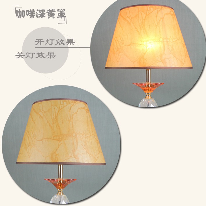 Imitation sheepskin lampshade 3 color optional E27 E14 6 large size spot postage desk lamp accessories
