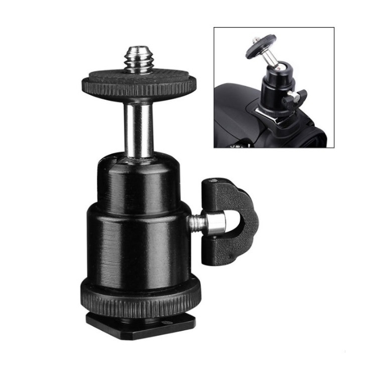 一眼レフカメラ接続携帯電話モニター低角度撮影スポット外付けホットブーツ冷靴座携帯電話クリップ平頭雲台