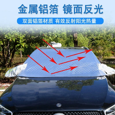 Car snow shield – Magnetic Snow Shield