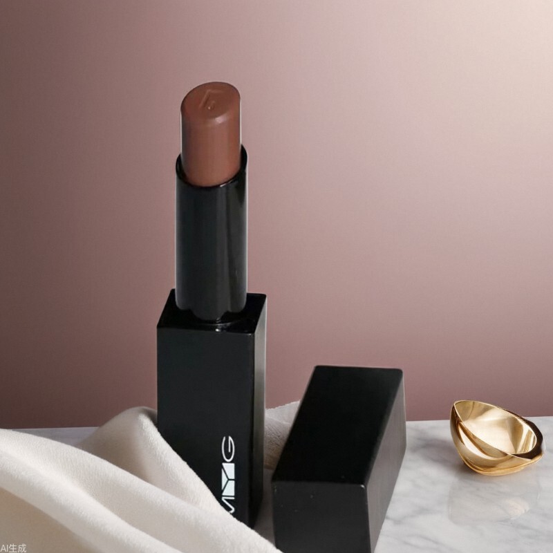 G Meiyan Tang European and American Trend Myg Magnet Black Tube Lipstick Matte Moisturizing Not Easy to Fade Waterproof Sweat-Resistant Earthy Purple