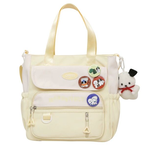 Yellow one-shoulder bag
