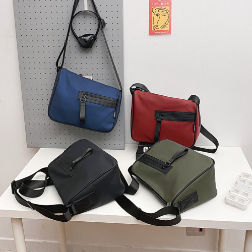 Korean-style work tote bag for men, large-capacity executive bag, casual trend fashion single-shoulder bag, minimalist commuting bag for women