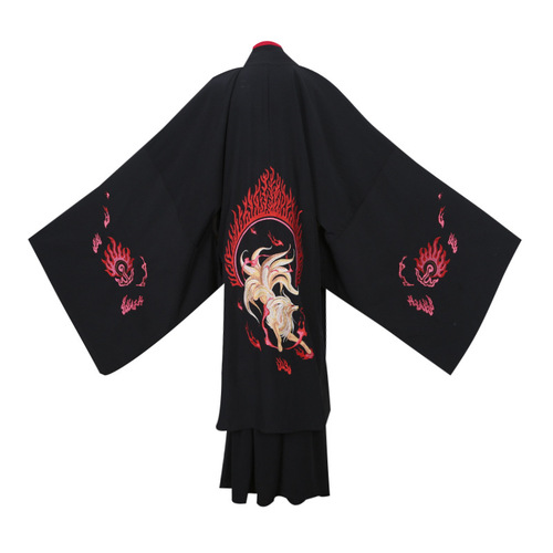 Hanfu men's clothing, handsome martial arts, Chinese style student class uniforms, ancient scholar group uniforms