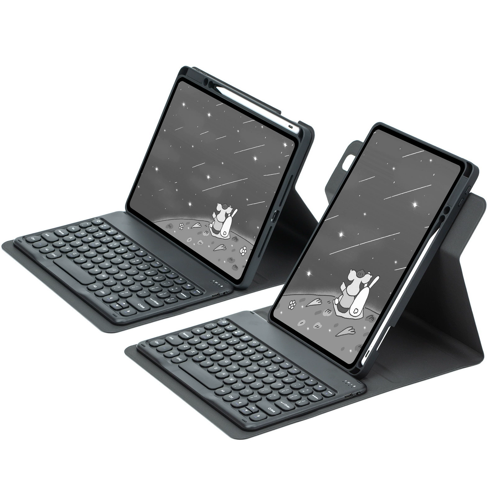 Compatible tablet protective case, keyboard, 10.2 inch, bluetooth
