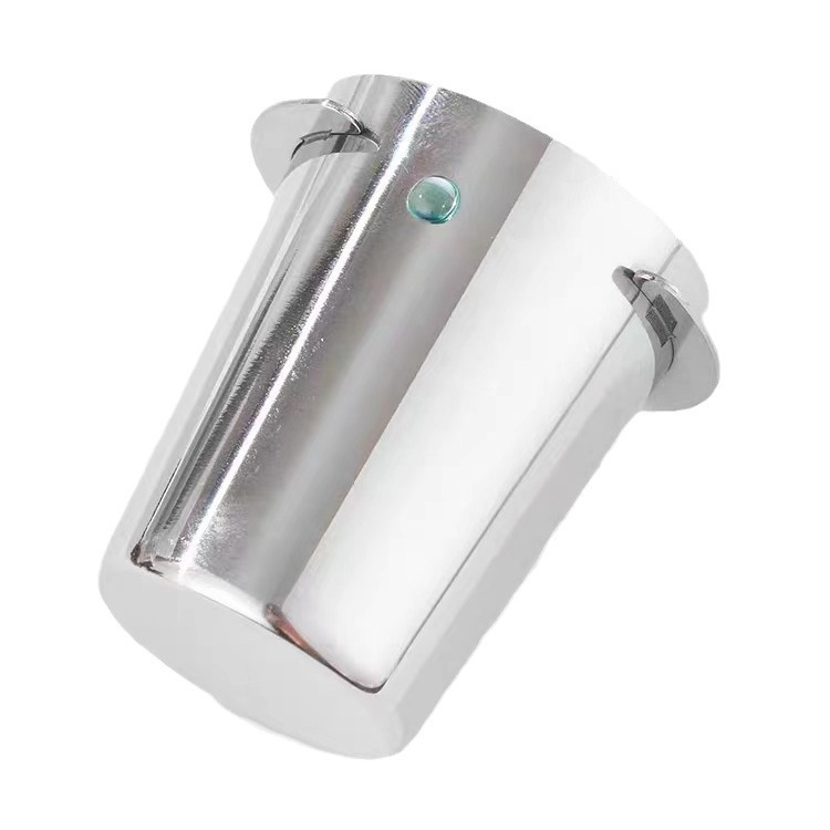 304 acero inoxidable taza de polvo espesar accesorios de cafetera italiana mango de polvo taza de olor EK43 molino de frijoles