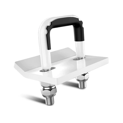 Cross-border hot-selling manufacturers supply off-road vehicle trailer arm fastener ball head arm retainer square mouth anti-loosening device with large quantity (Other Car Modifications) - white