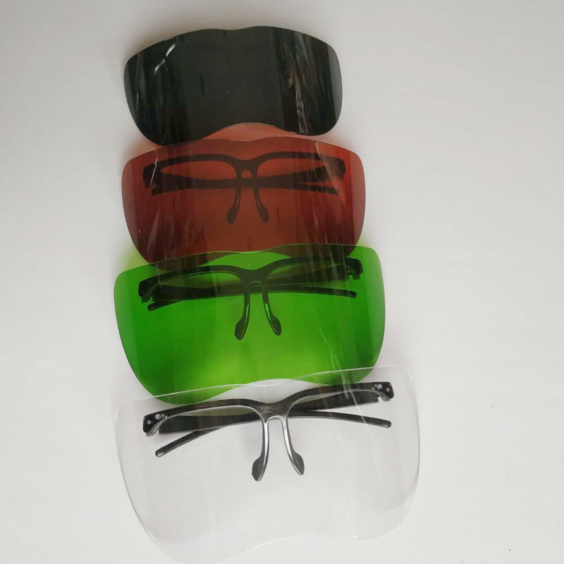 批发宽视野加大电焊眼镜眼部面部防护面屏防冲击焊工劳保防护眼镜