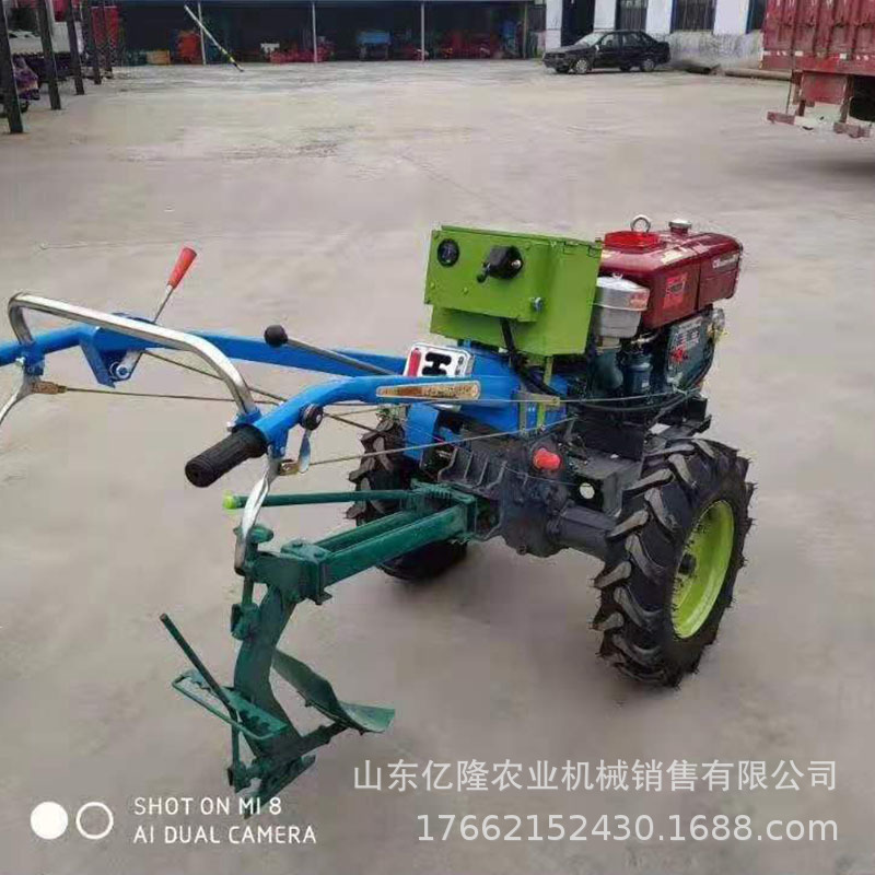 电启动手扶旋耕机 水稻田手扶拖拉机 农用开荒犁地机