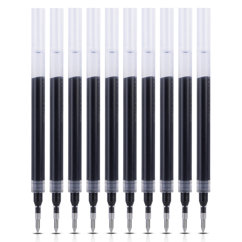 Repuestos para Bolígrafo de Gel 6938 0.7mm 10 Unidades de Plástico Negro image 3