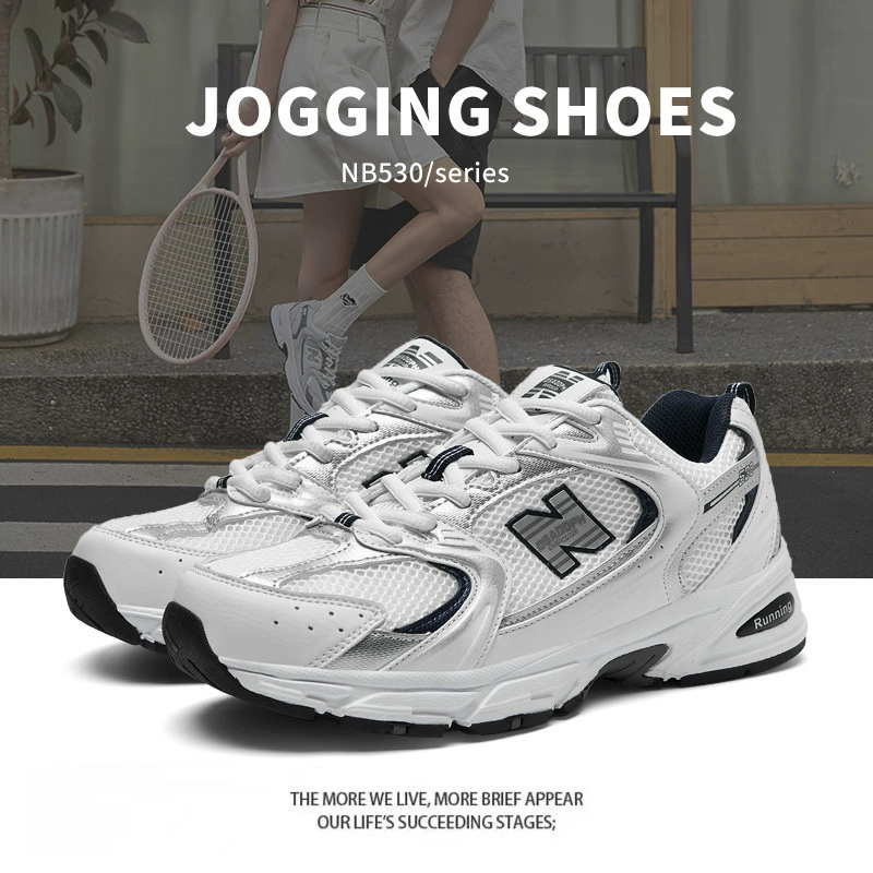 Летняя дышащая обувь Путянь женская весна и осень новая бала крутая беговая обувь мужская обувь nb530 спортивная обувь оптом