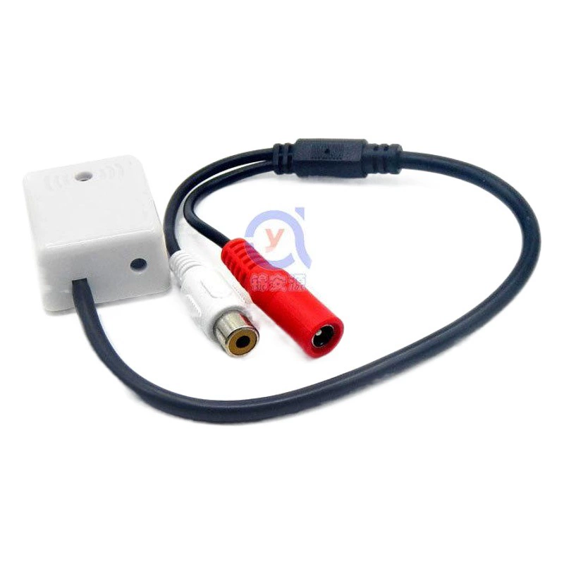 Высококачественный Пикап для мониторинга безопасности, встроенный в транспортное средство, специальное шумоподавление, регулируемая чувствительность, устройство распознавания голоса, небольшой рекордер