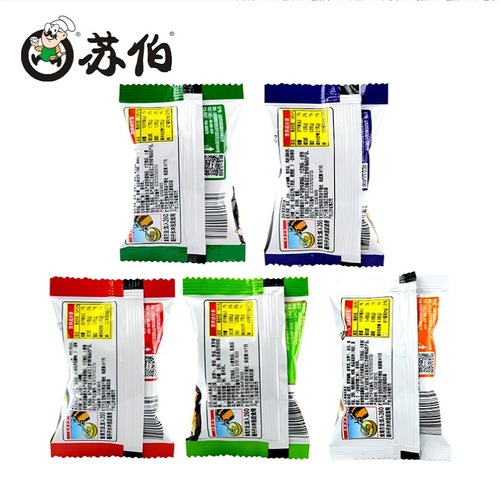 Subor Seaweed Egg Drop Soup Cabbage Tomato Spinach Fresh Vegetables Freeze-dried Instant Soup Brewing Soup Pack 6g