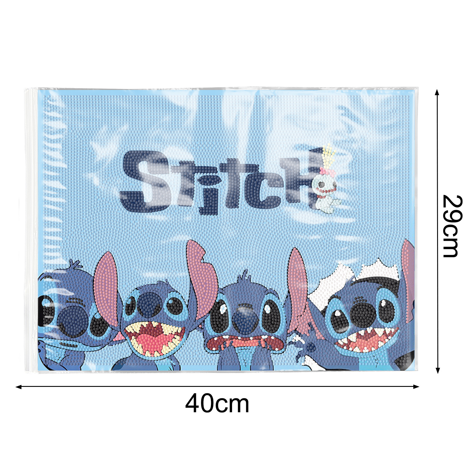 Pintura de diamantes alrededor de almohadillas de comedor dibujos animados Steely restaurante pinturas decorativas hechas a mano venta al por mayor transfronteriza